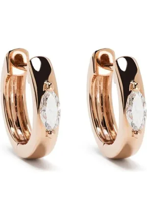 Anita 18kt Rotgoldohrringe mit Diamanten