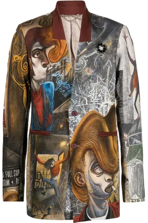 Charles Jeffrey Loverboy Dead End Sakko mit Print