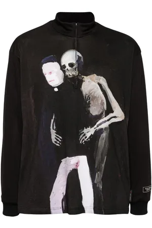 UNDERCOVER Sweatshirt mit grafischem Print
