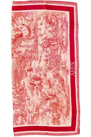 ARIES Toile de Jouy Seidenschal