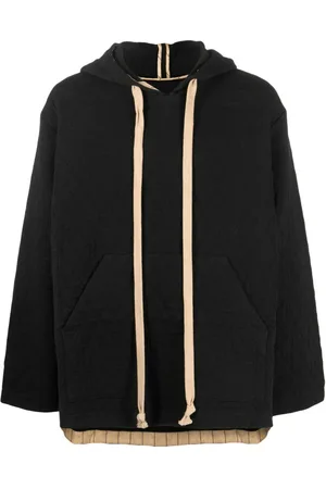 UMA WANG Gesteppter Hoodie mit Kordelzug