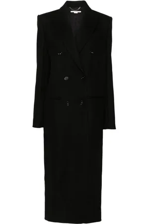 Stella McCartney Doppelreihiger langer Mantel