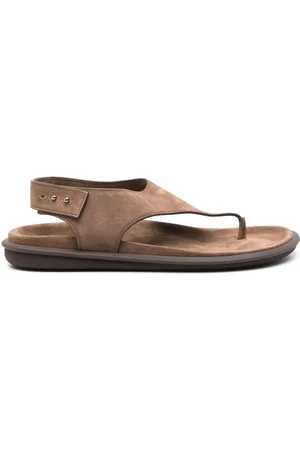 Giorgio Armani Sling-back suede sandals