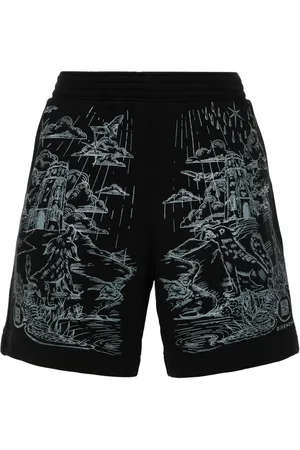 Givenchy Joggingshorts mit Zeichnungs-Print