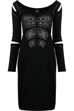 VERSACE 2010s Kleid mit Nieten