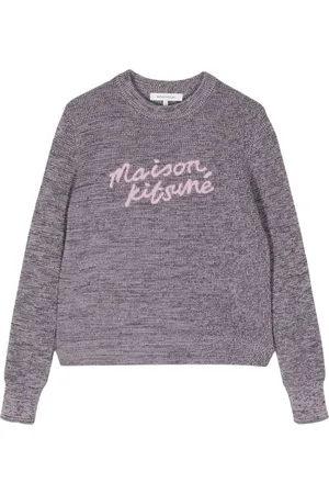 Maison Kitsuné Pullover mit Logo-Stickerei