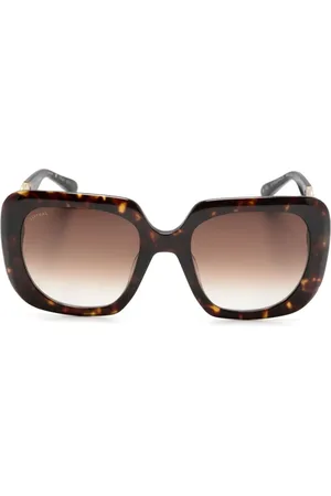 ASPINAL OF LONDON Eckige Danika Sonnenbrille