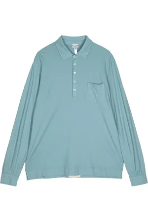MASSIMO ALBA Poloshirt mit langen Ärmeln