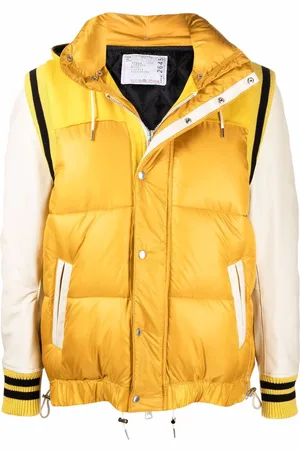 SACAI Gefütterte Jacke mit Kontrastärmeln