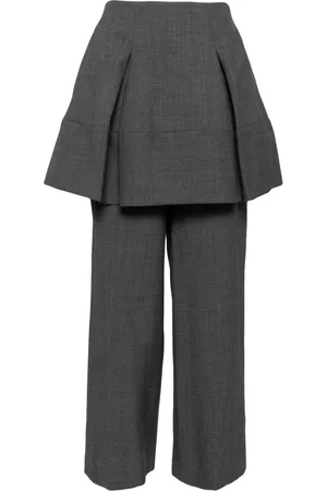 ENFÖLD Weite Hose im Layering-Look