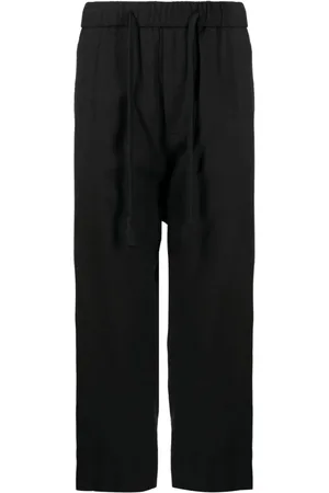 ZIGGY CHEN Cropped-Hose im Baggy-Style