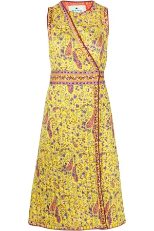 Etro Gestepptes Midikleid