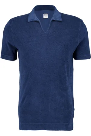 FEDELI Poloshirt aus Frottee