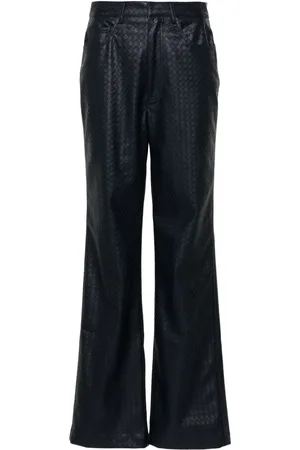 ROTATE Geflochtene Straight-Leg-Hose