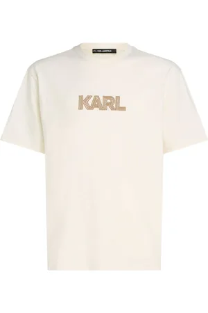 Karl Lagerfeld T-Shirt mit Art Deco-Logo
