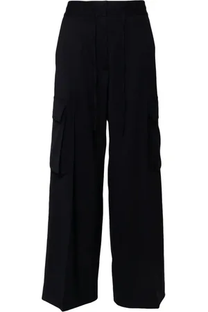 P.A.R.O.S.H. Cargohose aus Gabardine