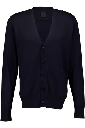 Givenchy Fein gestrickter Cardigan mit V-Ausschnitt