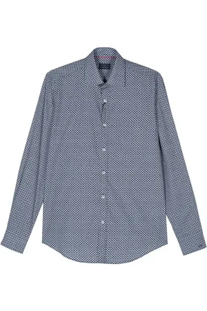 Paul & Shark Hemd mit geometrischem Print