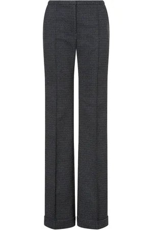 Serafini Hose mit Hahnentrittmuster