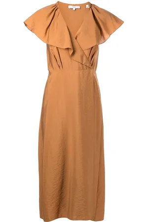 Vince Wickelkleid mit Rüschen