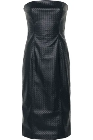 ROTATE Geflochtenes Midikleid