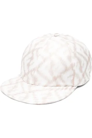Fendi Baseballkappe aus Seide mit FF