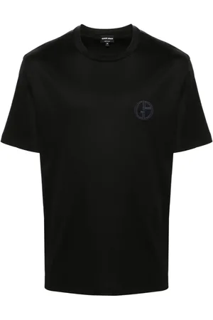 Giorgio Armani T-Shirt mit Logo-Stickerei