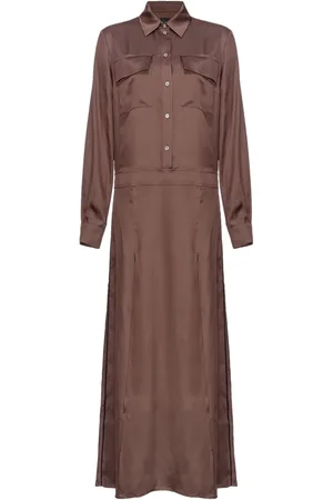 Pinko Langärmeliges Maxikleid