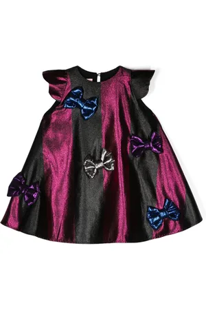 Wauw Capow by Bangbang Metallisches Theresa Kleid in A-Linie