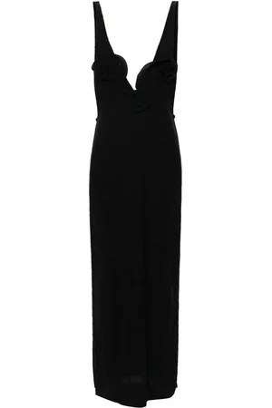 MAGDA BUTRYM Maxikleid aus Krepp
