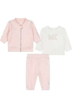 Michael Kors Dreiteiliges Strampler-Set mit Logo-Print