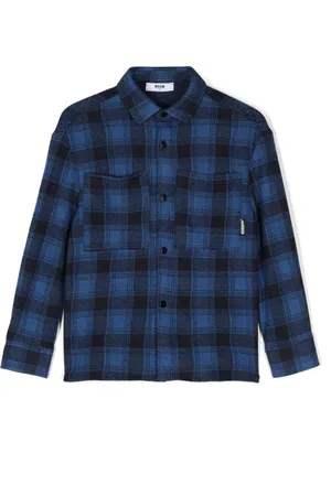 Msgm Hemd mit Schottenkaro