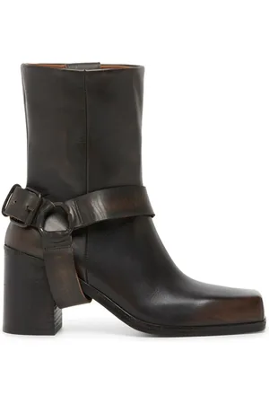 MARSÈLL Stiefeletten mit dekorativer Schnalle