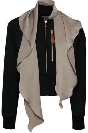 Kolor Cropped-Jacke mit Schaldetail