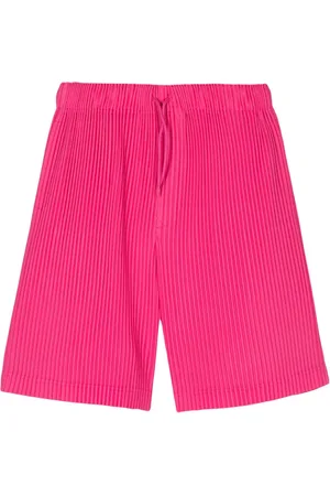 Issey Miyake Plissierte Bermudas