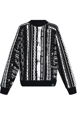 VERSACE Gestreiftes Sweatshirt