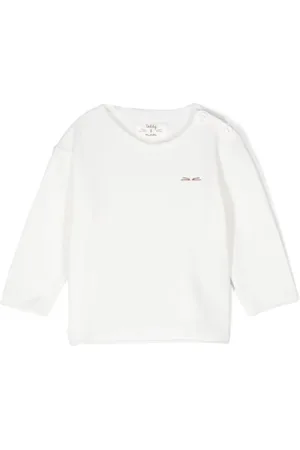TEDDY & MINOU T-Shirt mit Logo-Stickerei