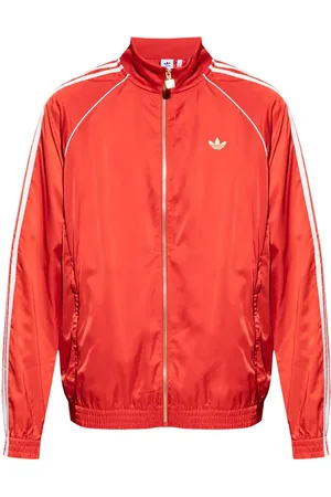 adidas Sportjacke mit Logo-Stickerei