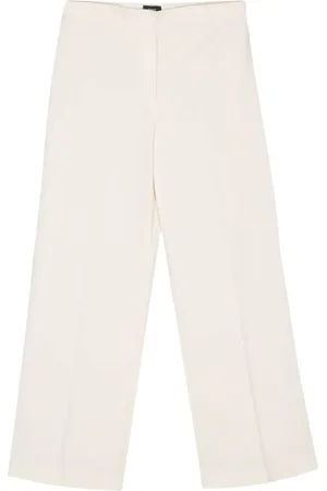 THEORY Crêpe-Hose mit weitem Bein