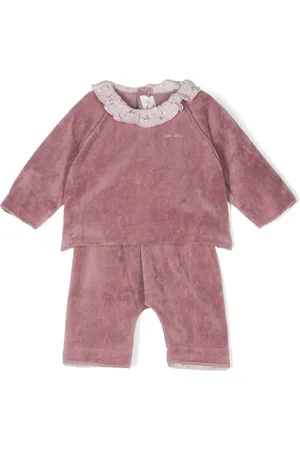TEDDY & MINOU Hosen-Set mit Logo-Stickerei