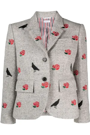 Thom Browne Blazer mit Fischgrätenmuster