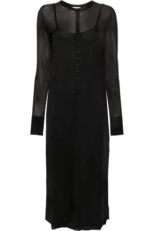 Khaite Semi-transparentes Kleid im Layering-Look