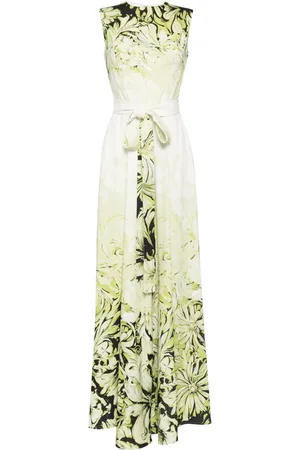 Saiid Kobeisy Krepp-Jumpsuit mit Print