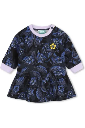 Kenzo Kleid mit Blumen-Print