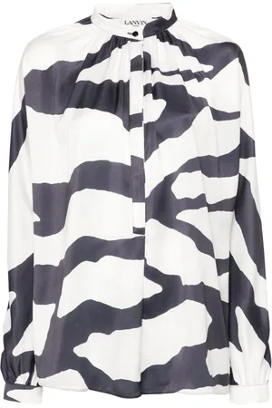 Lanvin Bluse mit grafischem Print