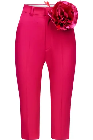 AREA Shorts mit Blumenapplikation