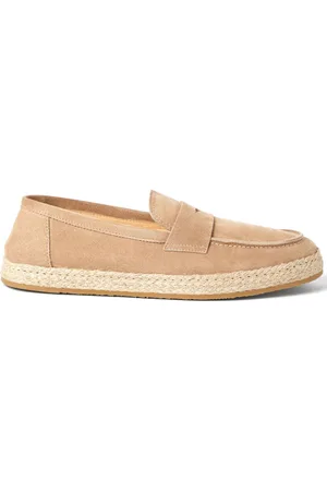 Brunello Cucinelli Penny-Espadrilles aus Wildleder