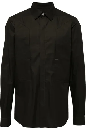 Rick Owens Fog Hemd mit Einsätzen