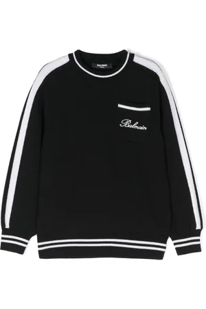 Balmain Pullover mit Logo-Stickerei