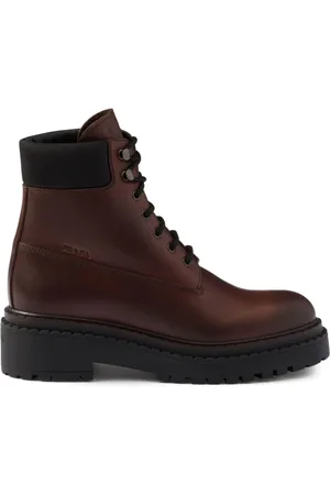 Prada Stiefeletten aus Leder